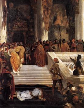 Eugene Delacroix : The Execution of Doge Marino Faliero
